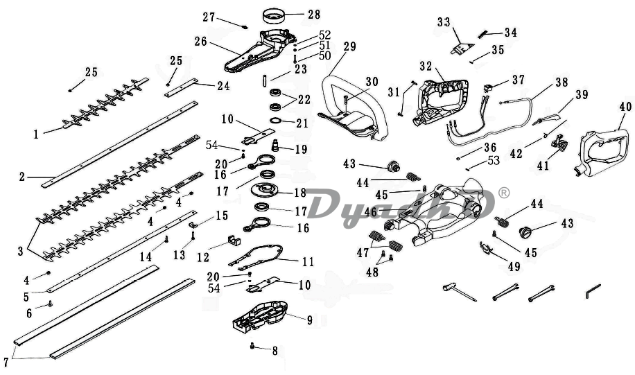 Запчасти Champion HT625R