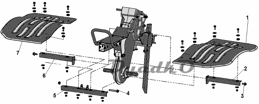 Запчасти Champion BC 7714