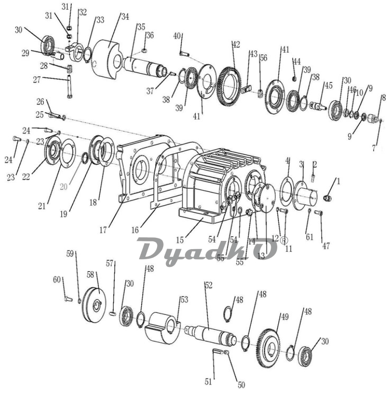 Запчасти Champion PC1345RHH 