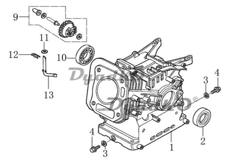 Запчасти Champion PC6036F 