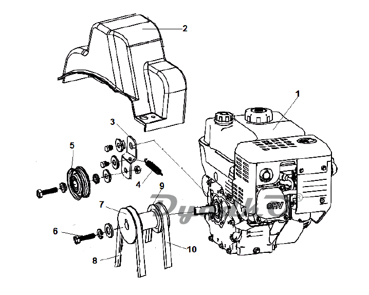 Запчасти Champion ST656BS