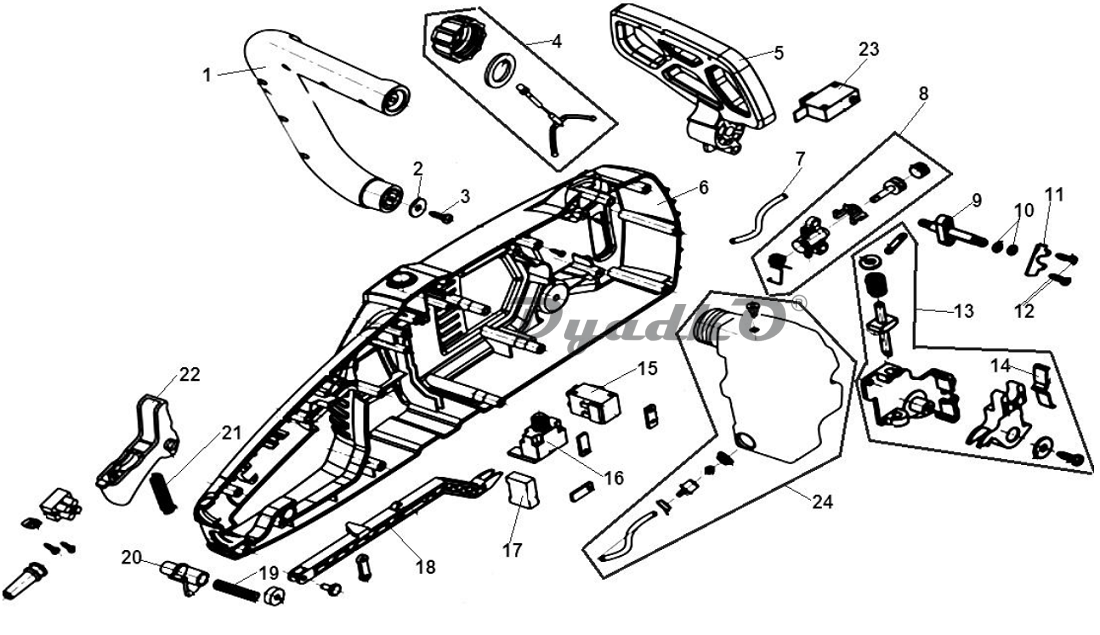 Запчасти Champion 324N