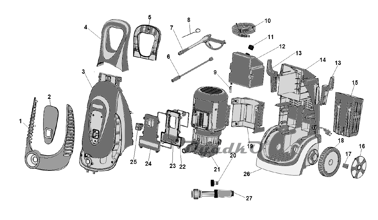 Запчасти Champion HP 6171