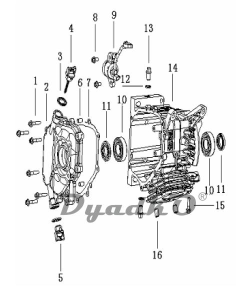 Запчасти Champion EG 4000 MKTD